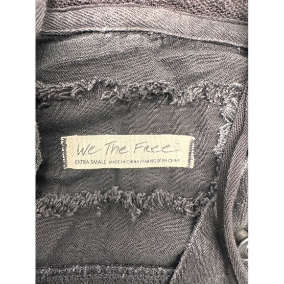 Unavailable - We The Free Varsity Graphic Hooded Oversize Letter Embroidery - Picture 3 of 5